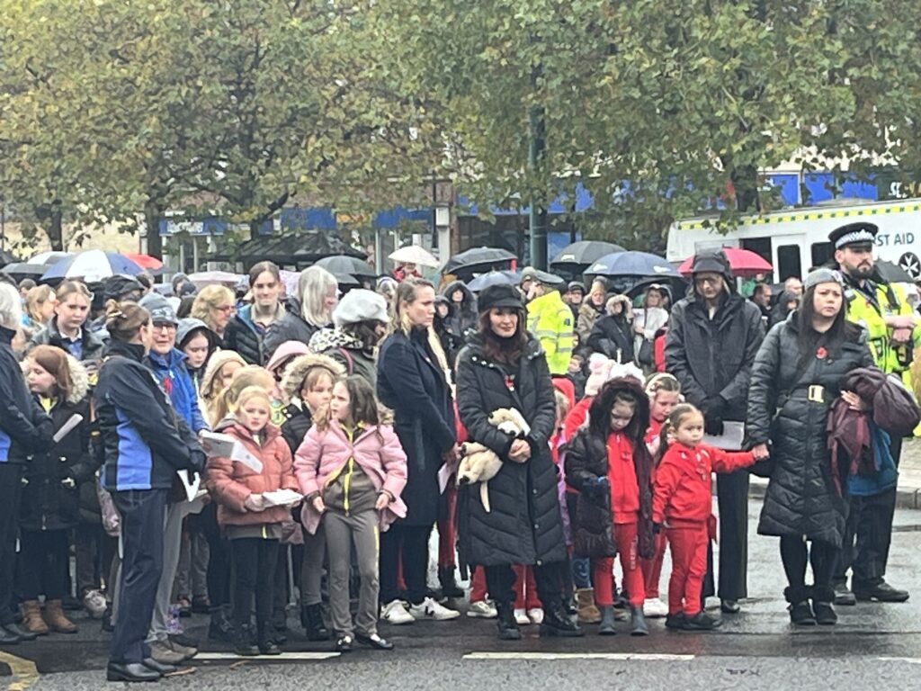 St Albans Remembrance Day parade and service 2023.