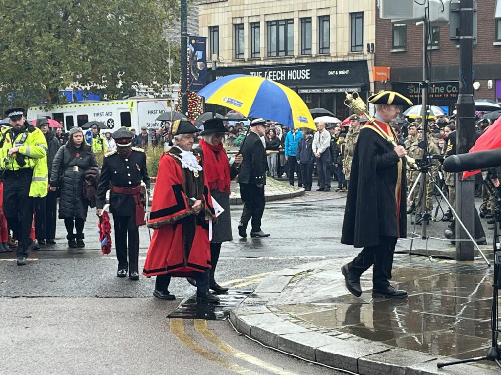 St Albans Remembrance Day parade and service 2023.