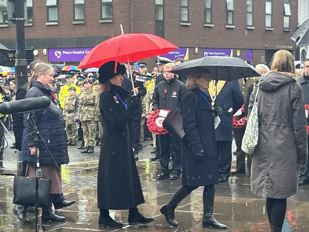 St Albans Remembrance Day parade and service 2023.
