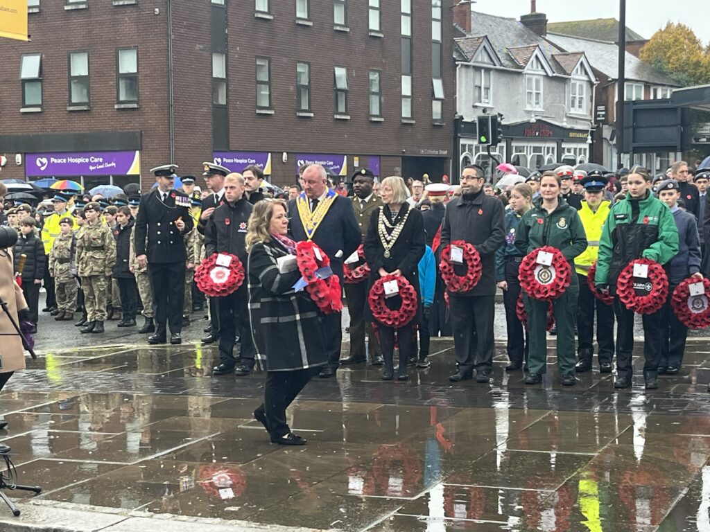 St Albans Remembrance Day parade and service 2023.