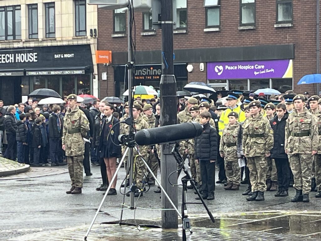 St Albans Remembrance Day parade and service 2023.