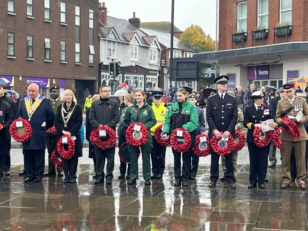 St Albans Remembrance Day parade and service 2023.