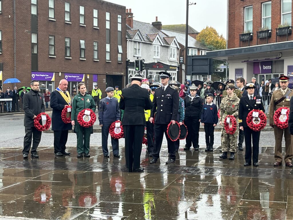St Albans Remembrance Day parade and service 2023.