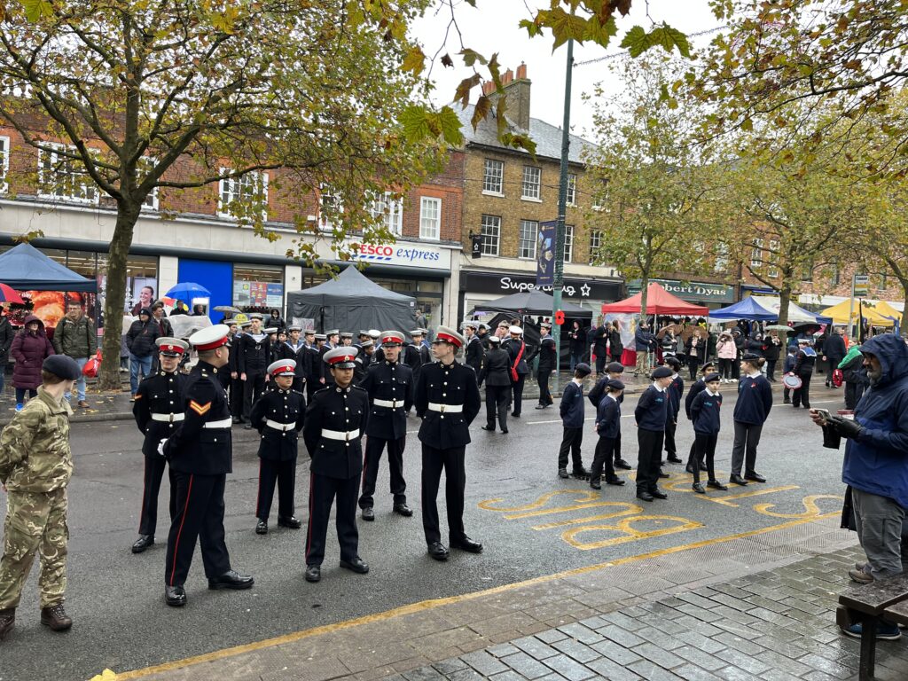 St Albans Remembrance Day parade and service 2023.