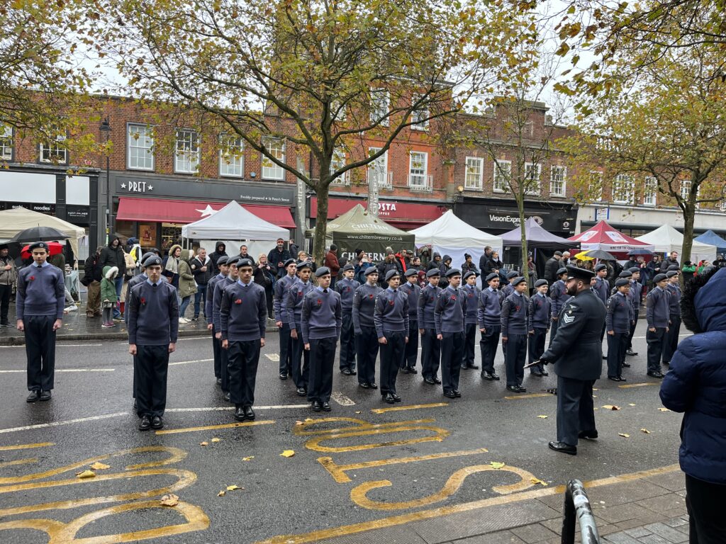 St Albans Remembrance Day parade and service 2023.