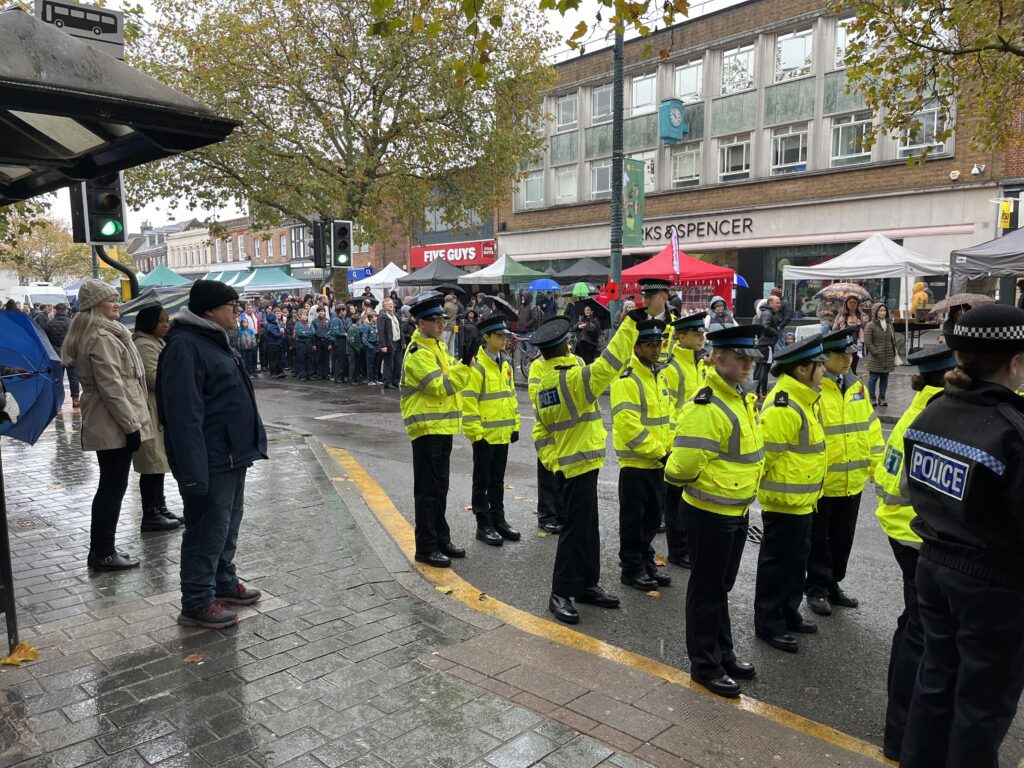 St Albans Remembrance Day parade and service 2023.