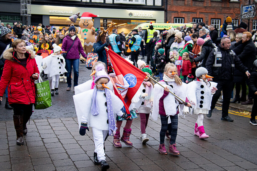 Harpenden Christmas Carnival. Photo: Jill Bolton