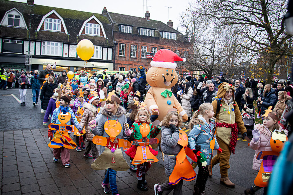 Harpenden Christmas Carnival. Photo: Jill Bolton