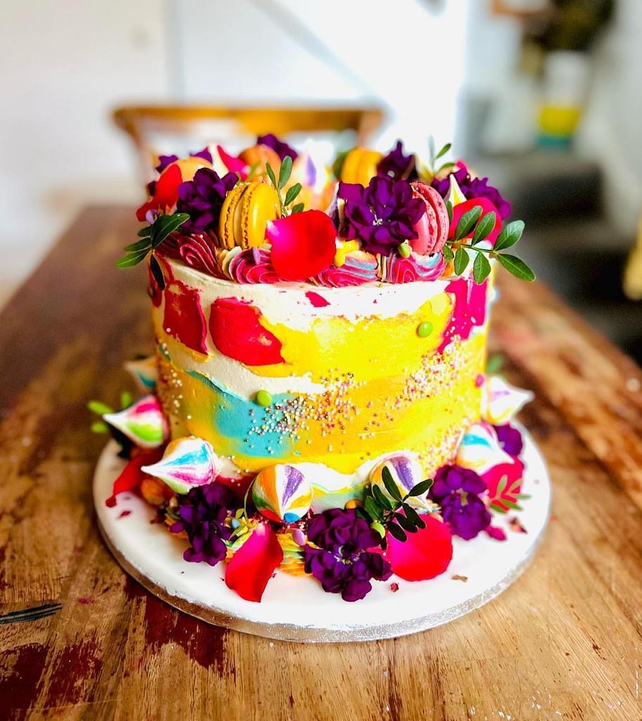 One of I Am The Disco Cake Queen's elaborate creations.