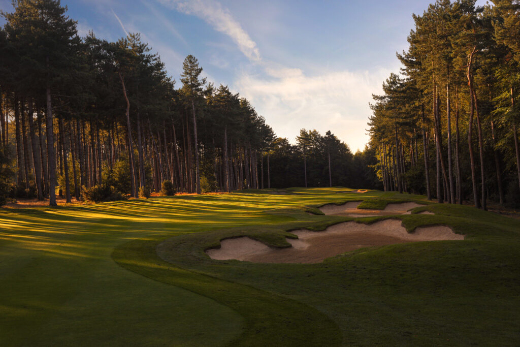 The first hole at the Centurion Club.