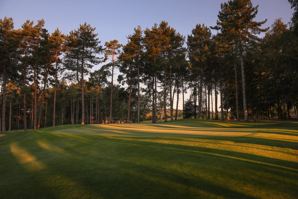 The third hole at the Centurion Club.