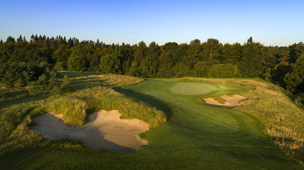 The sixth hole at the Centurion Club.