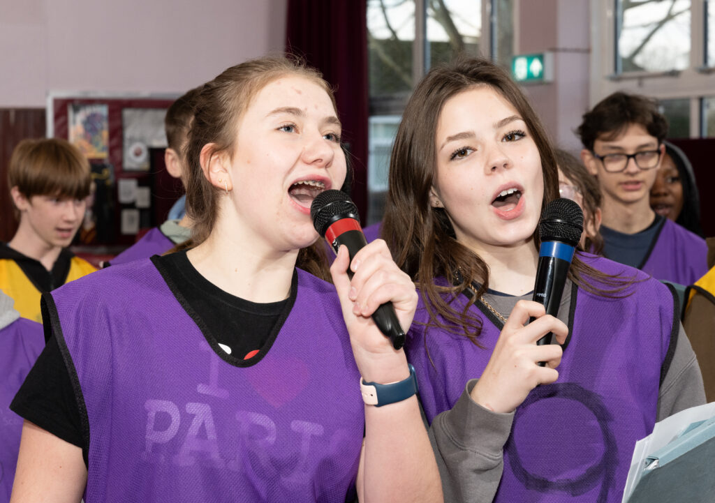 St Albans Gang Show rehearsals.
