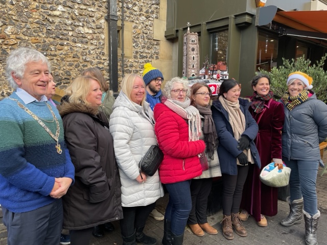 St Albans Postboxes 2023 launch event.