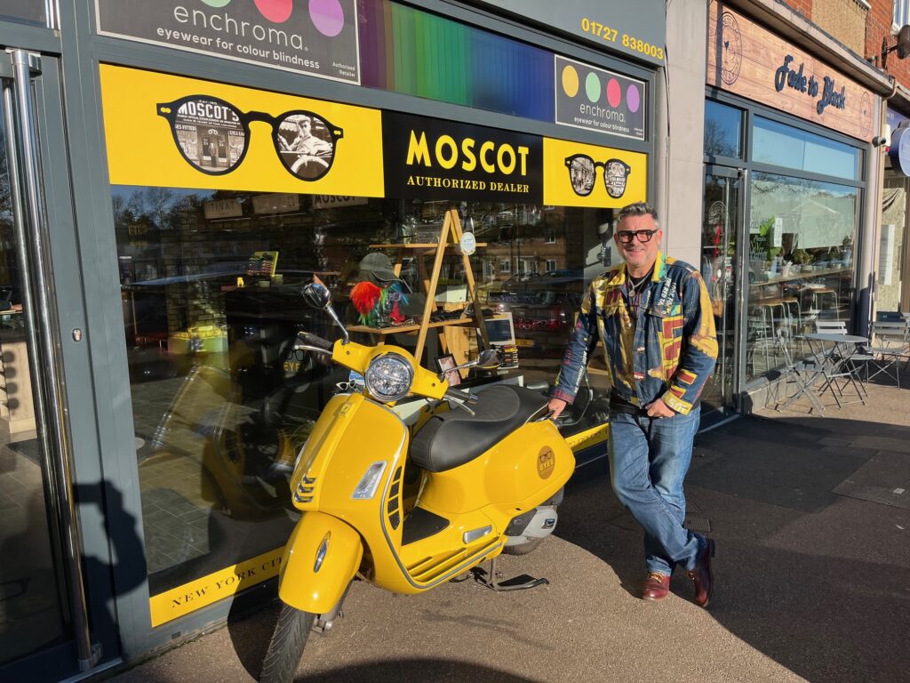EYES on St Albans owner Jez Levy.