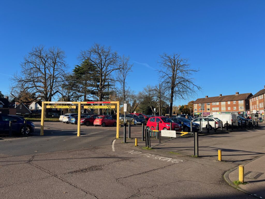 The Quadrant shopping centre in Marshalswick.