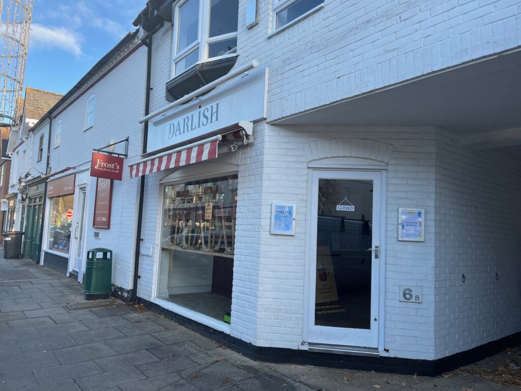 Harpenden's new Darlish store.