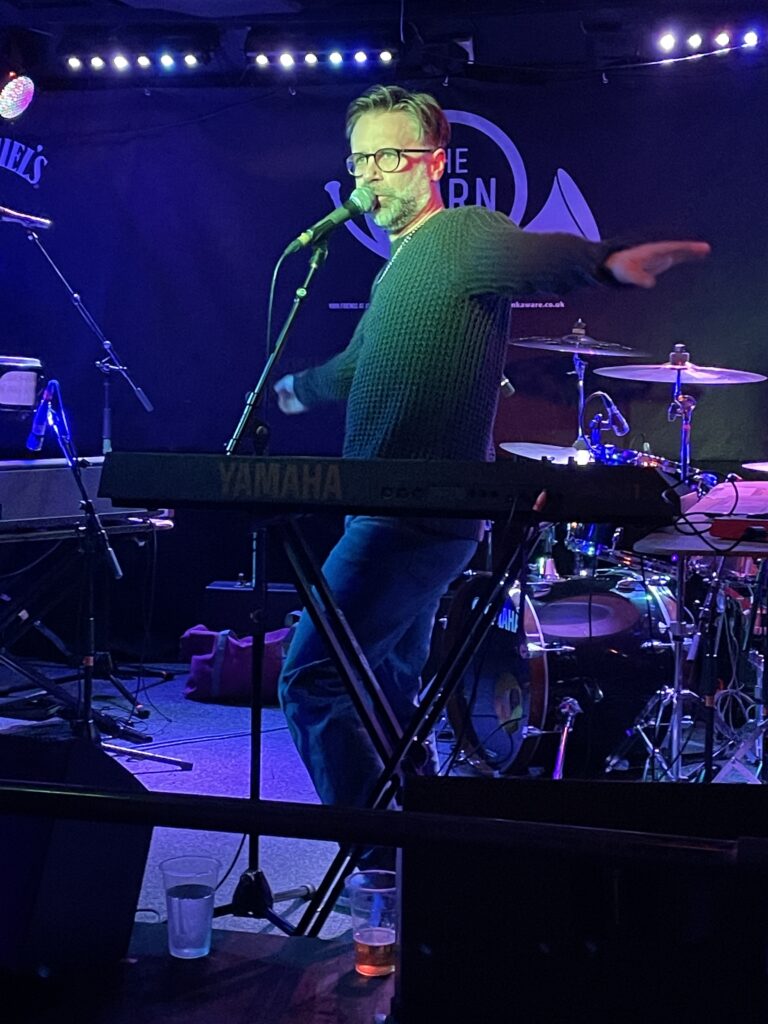 Support act John Mouse at The Horn.