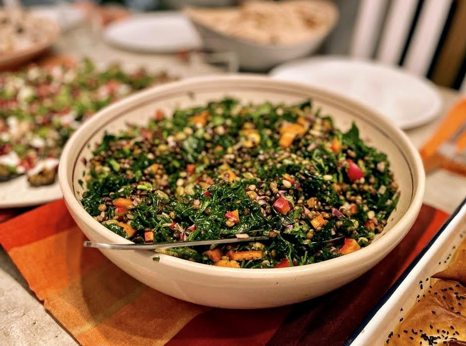 Lentil salad