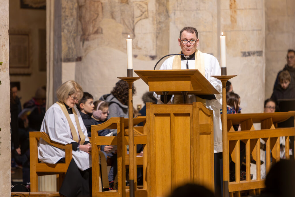 Carols on the Hour at St Albans Cathedral. Photo: Toby Shepheard.