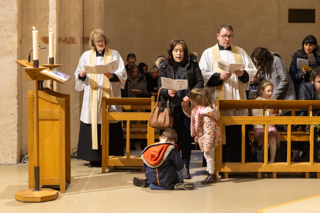 Carols on the Hour at St Albans Cathedral. Photo: Toby Shepheard.