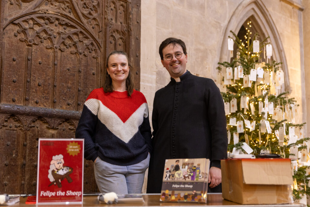 Carols on the Hour at St Albans Cathedral. Photo: Toby Shepheard.