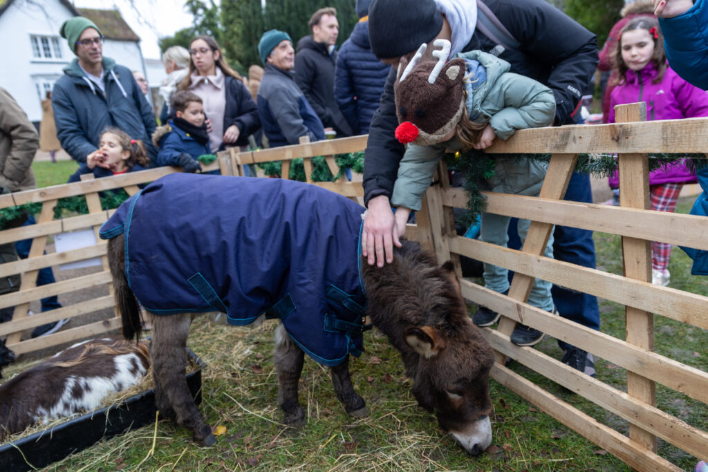 St Albans Cathedral's Live Nativity. Photo: Toby Shepheard.