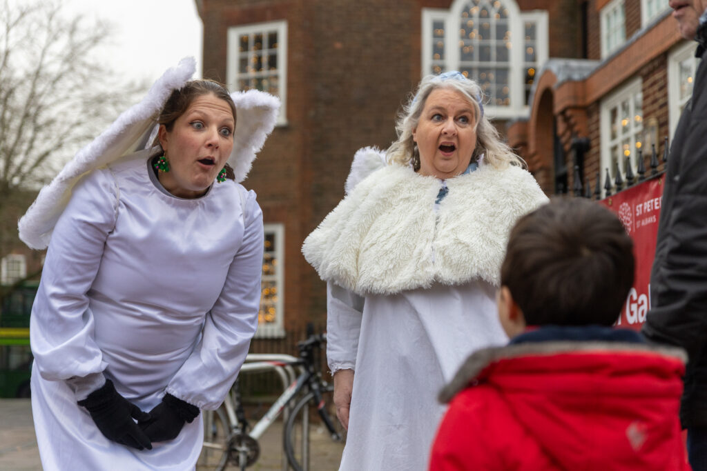 St Albans Cathedral's Live Nativity. Photo: Toby Shepheard.