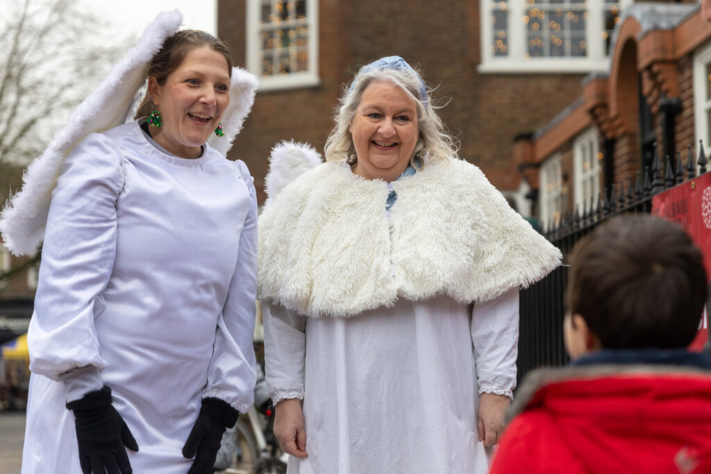 St Albans Cathedral's Live Nativity. Photo: Toby Shepheard.