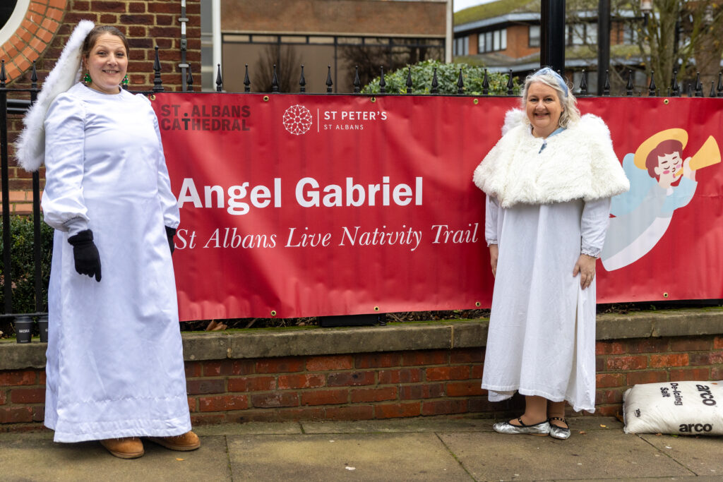 St Albans Cathedral's Live Nativity. Photo: Toby Shepheard.