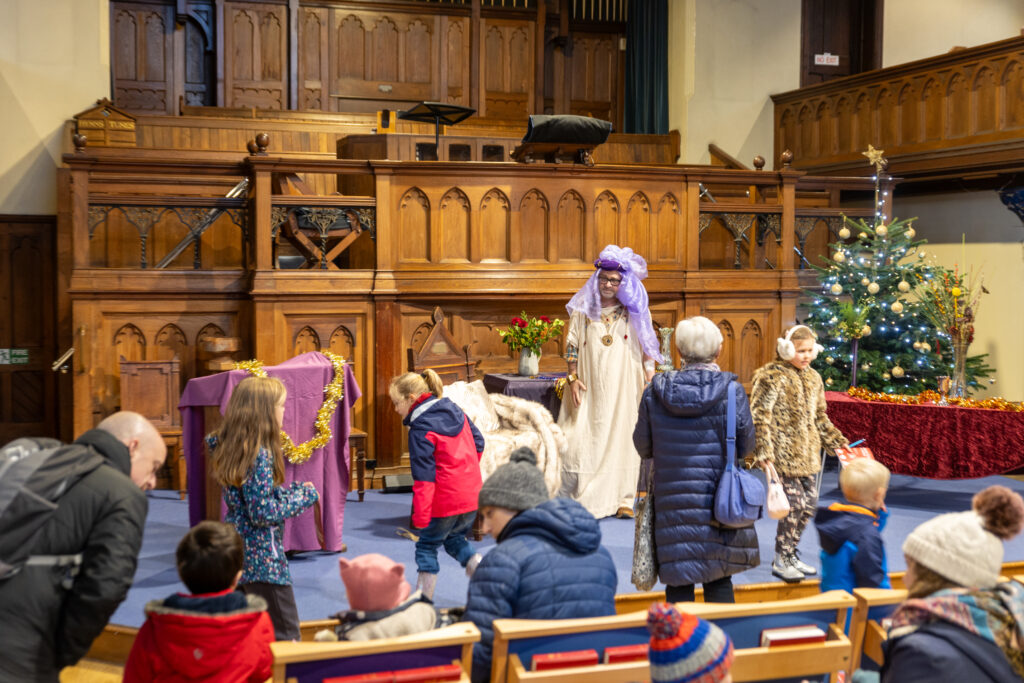 St Albans Cathedral's Live Nativity. Photo: Toby Shepheard.