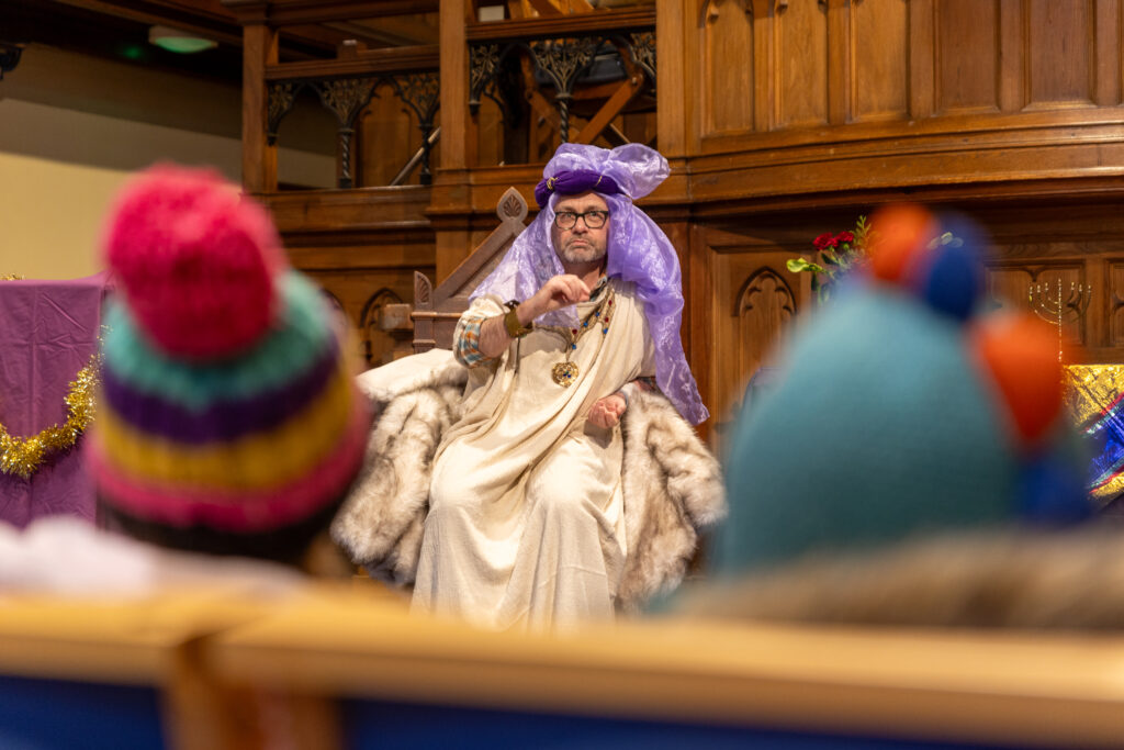 St Albans Cathedral's Live Nativity. Photo: Toby Shepheard.