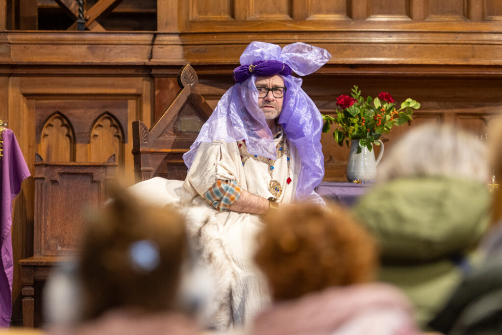 St Albans Cathedral's Live Nativity. Photo: Toby Shepheard.