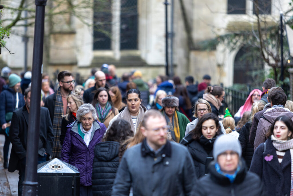 St Albans Cathedral's Live Nativity. Photo: Toby Shepheard.