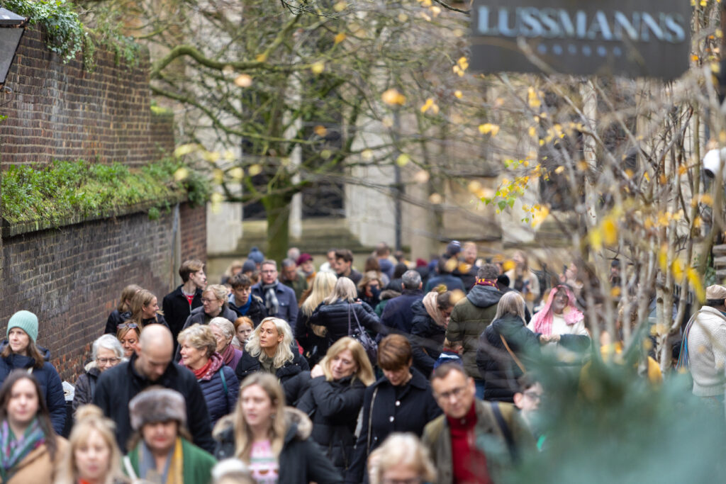 St Albans Cathedral's Live Nativity. Photo: Toby Shepheard.