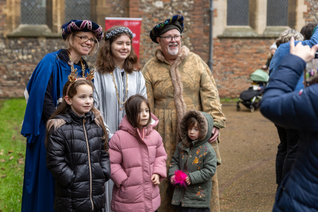 St Albans Cathedral's Live Nativity. Photo: Toby Shepheard.