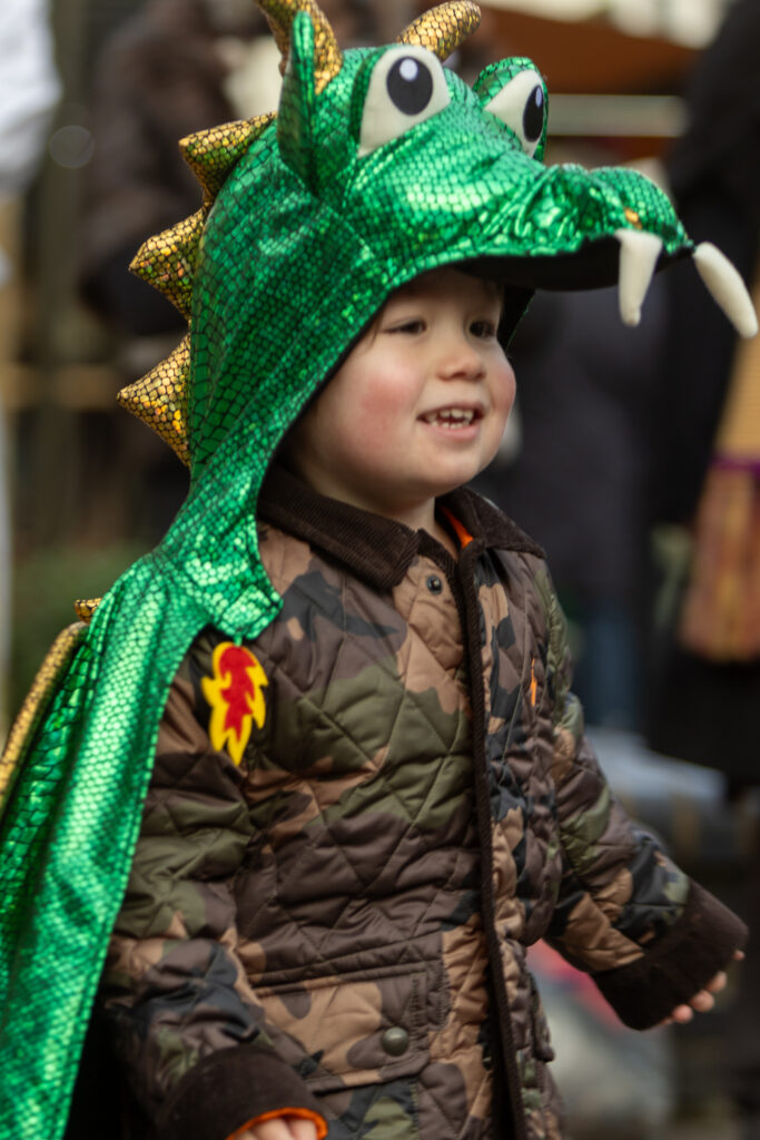 St Albans Mummers performing at the Clock Tower on Boxing Day. Photo: Toby Shepheard