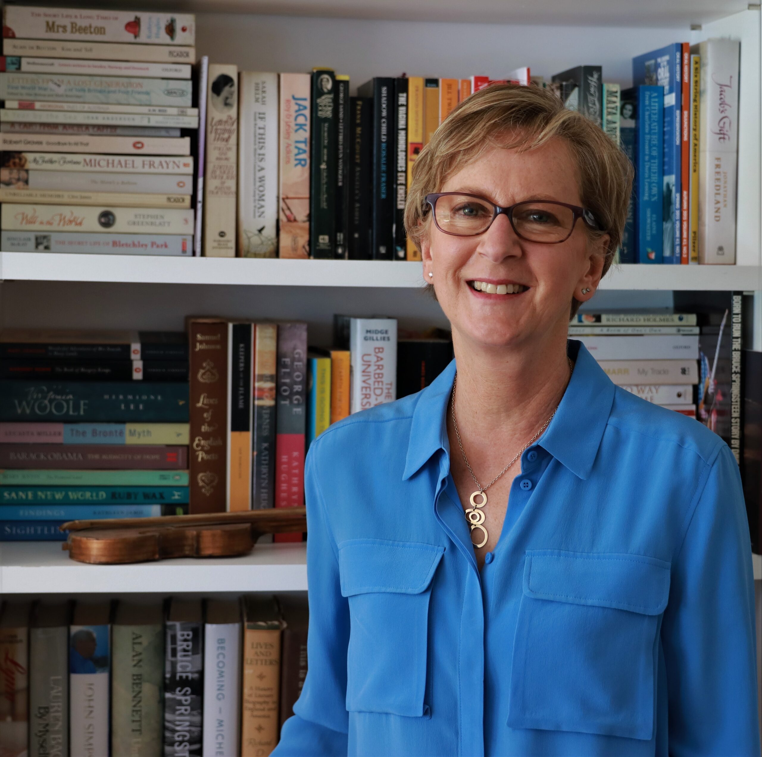 Audio Biographer Caroline Pearce.