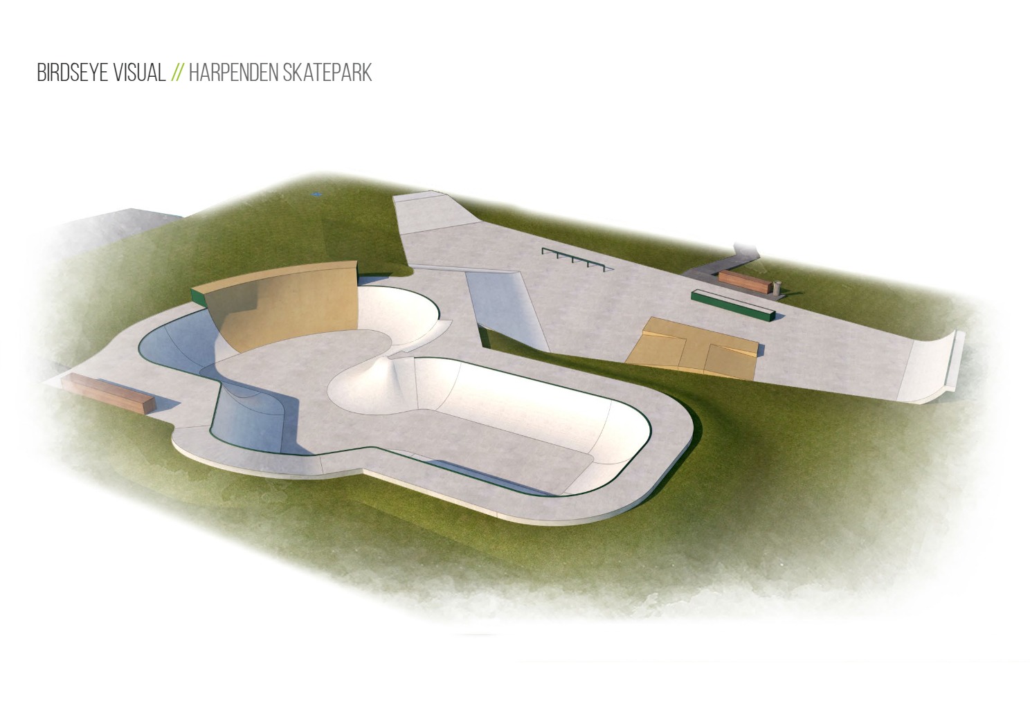 The vision for Harpenden's new skatepark.