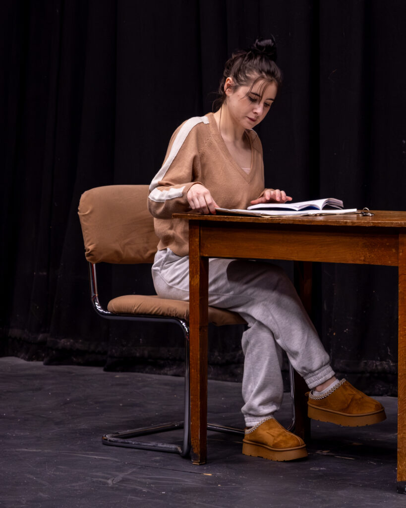 Rehearsals for She Kills Monsters at the Abbey Theatre.