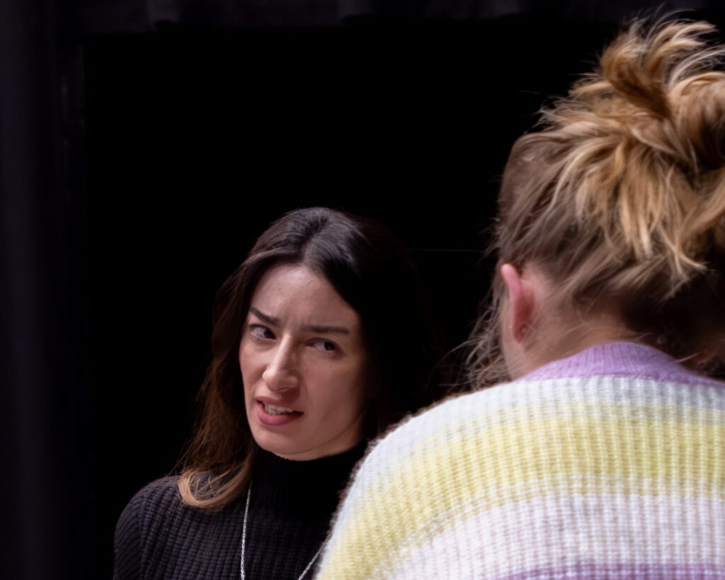 Rehearsals for She Kills Monsters at the Abbey Theatre.