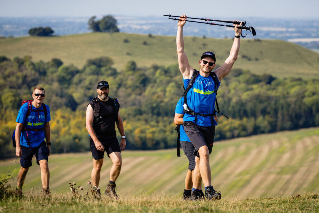 Rennie Grove Peace Hospice Chiltern 3 Peaks Challenge. Picture: DANNY LOO