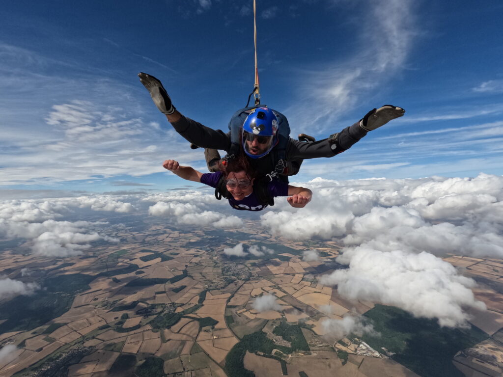 Rennie Grove Peace skydive