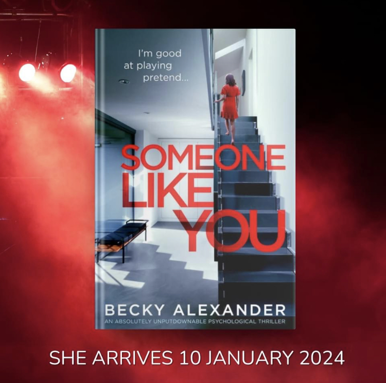 Someone Like You by Becky Alexander is out on January 10.