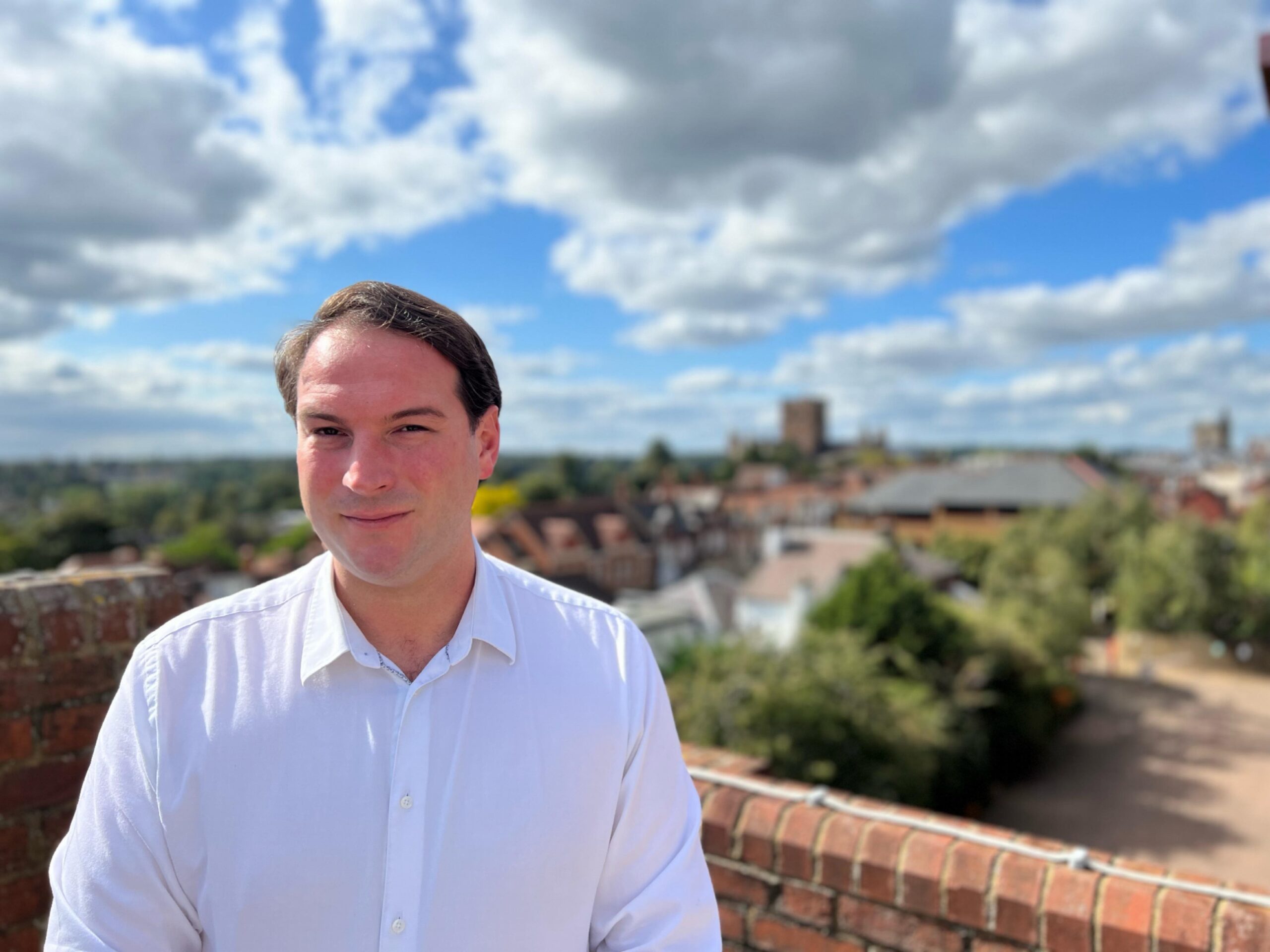 Conservative candidate for St Albans James Spencer