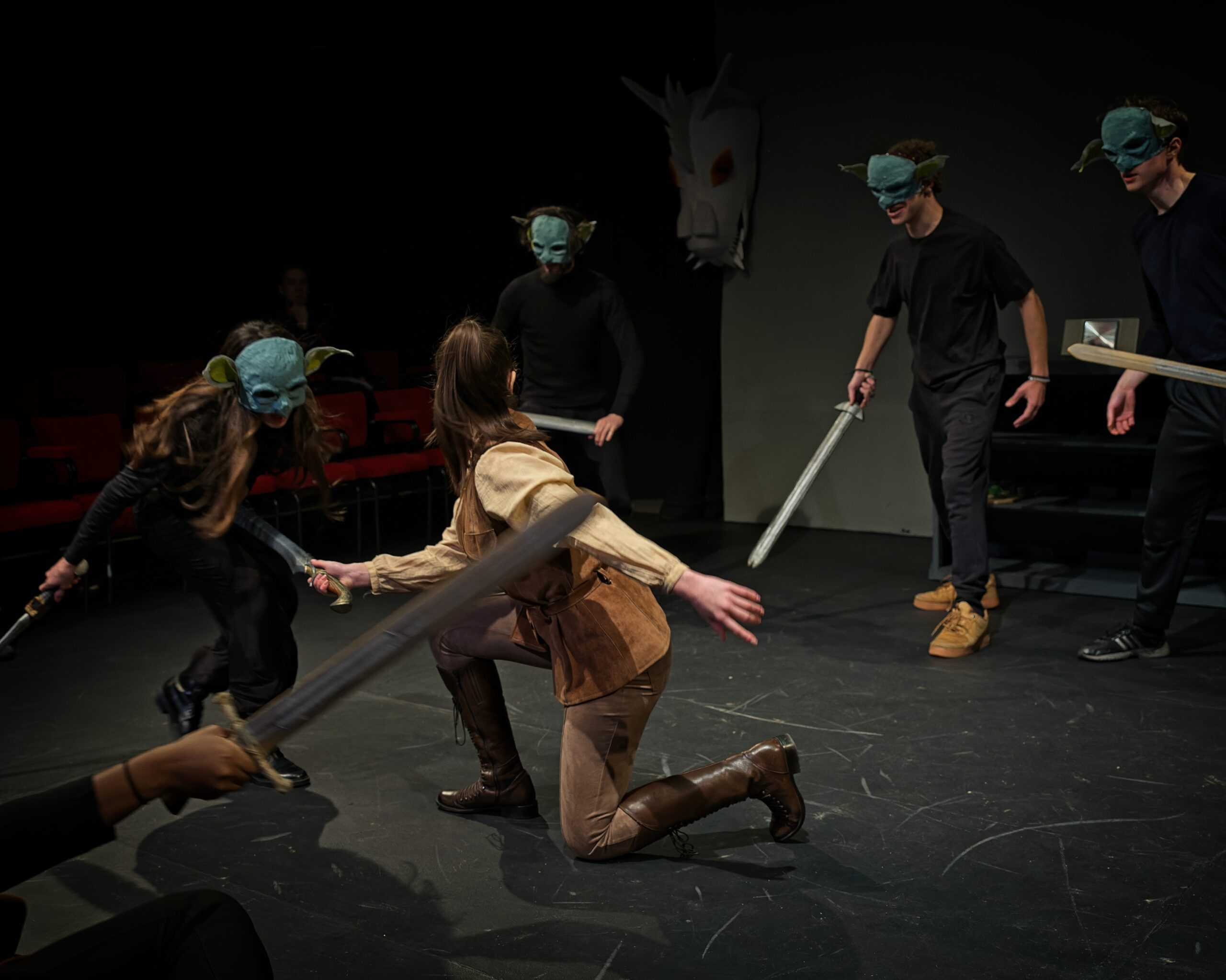 She Kills Monsters by the Company of Ten at the Abbey Theatre.