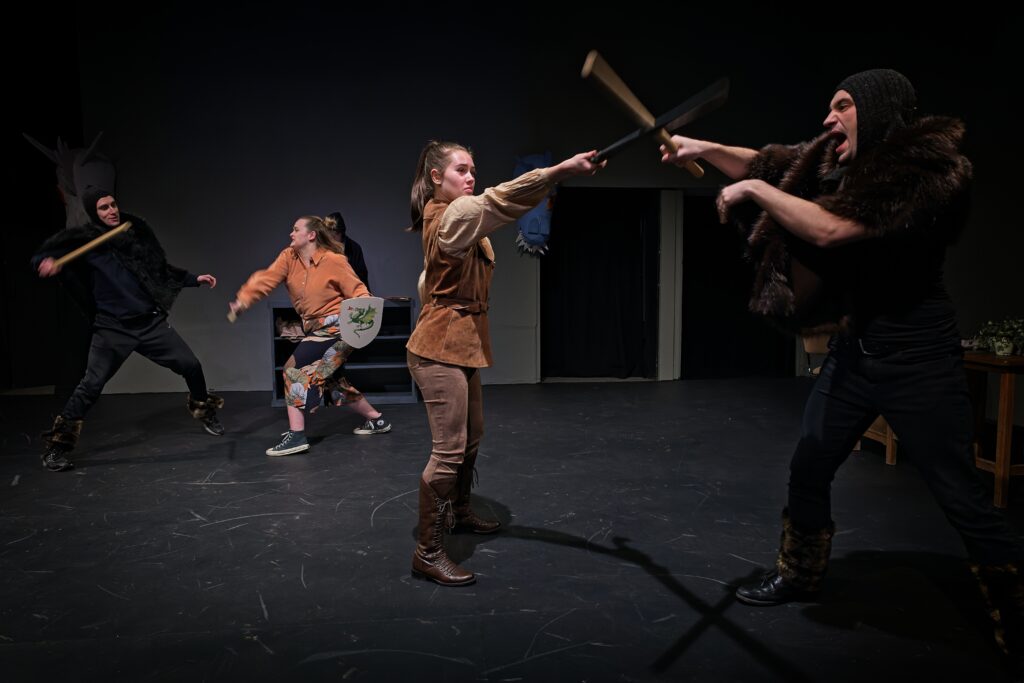 She Kills Monsters by the Company of Ten at the Abbey Theatre.