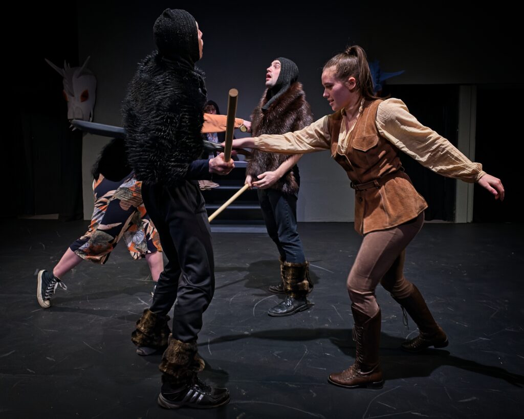 She Kills Monsters by the Company of Ten at the Abbey Theatre.
