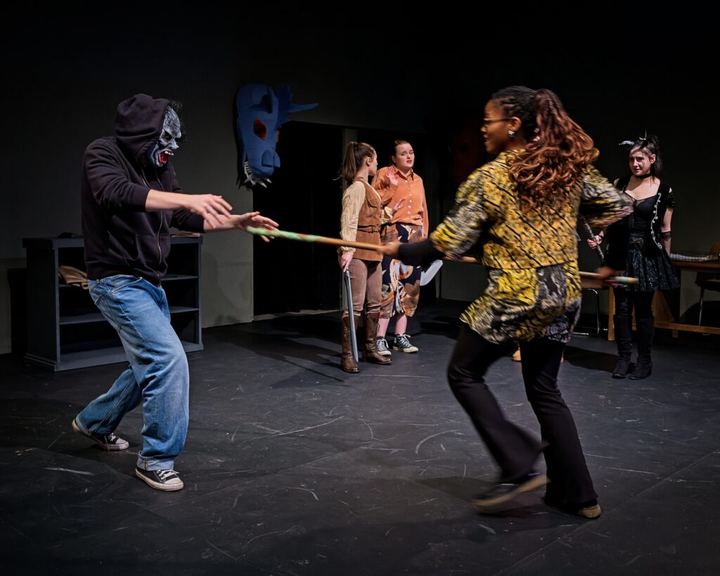 She Kills Monsters by the Company of Ten at the Abbey Theatre.