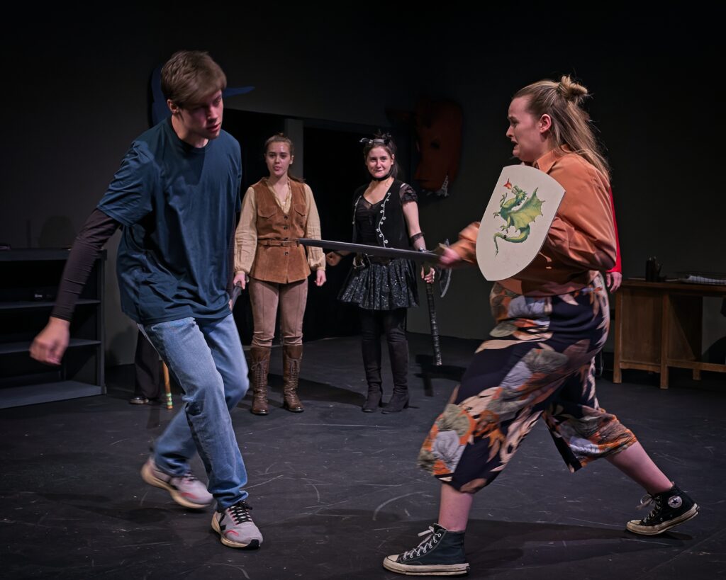 She Kills Monsters by the Company of Ten at the Abbey Theatre.